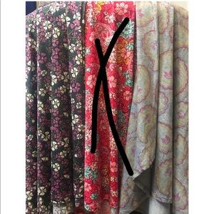 2 size 10 lularoe Scarlett dresses.